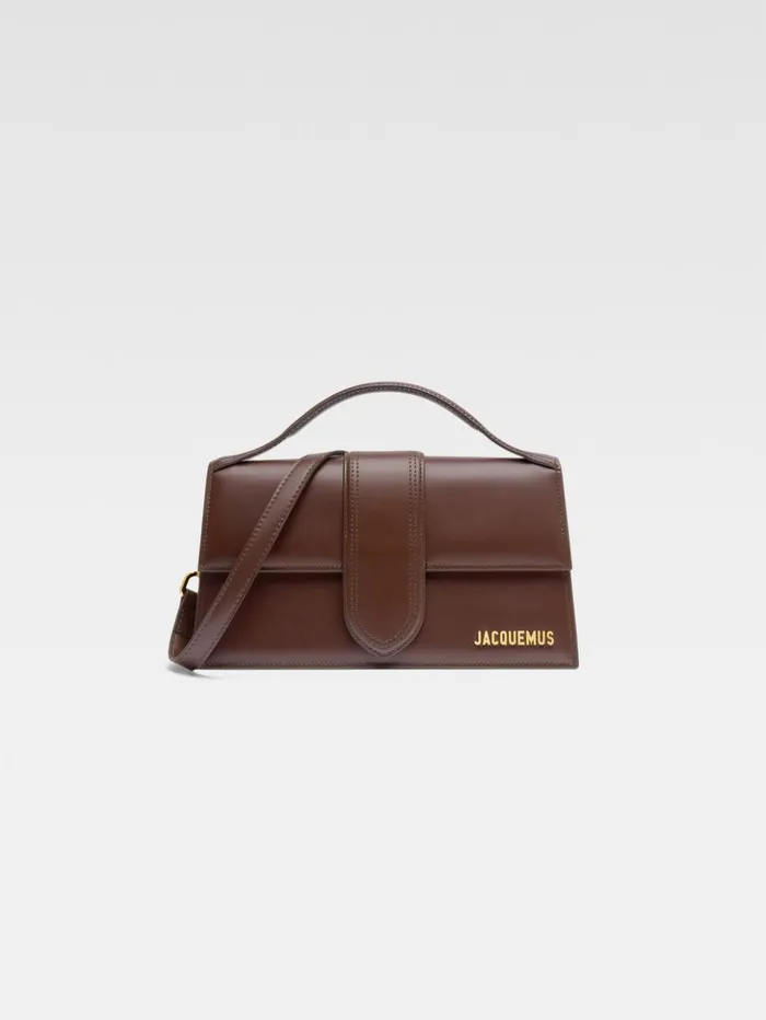 Women Crossbody and Handbags JACQUEMUS The Large Bambino Brown