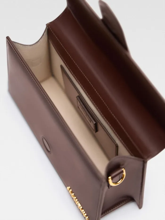 Women Crossbody and Handbags JACQUEMUS The Large Bambino Brown Women Crossbody and Handbags JACQUEMUS The Large Bambino Brown