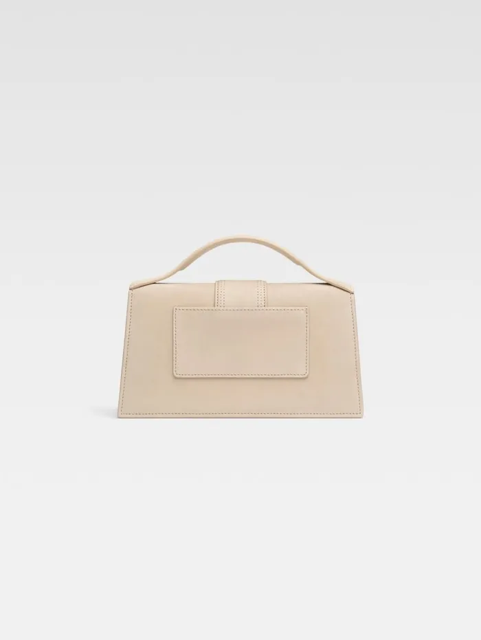 Women Crossbody and Handbags JACQUEMUS The Large Bambino Dark Beige