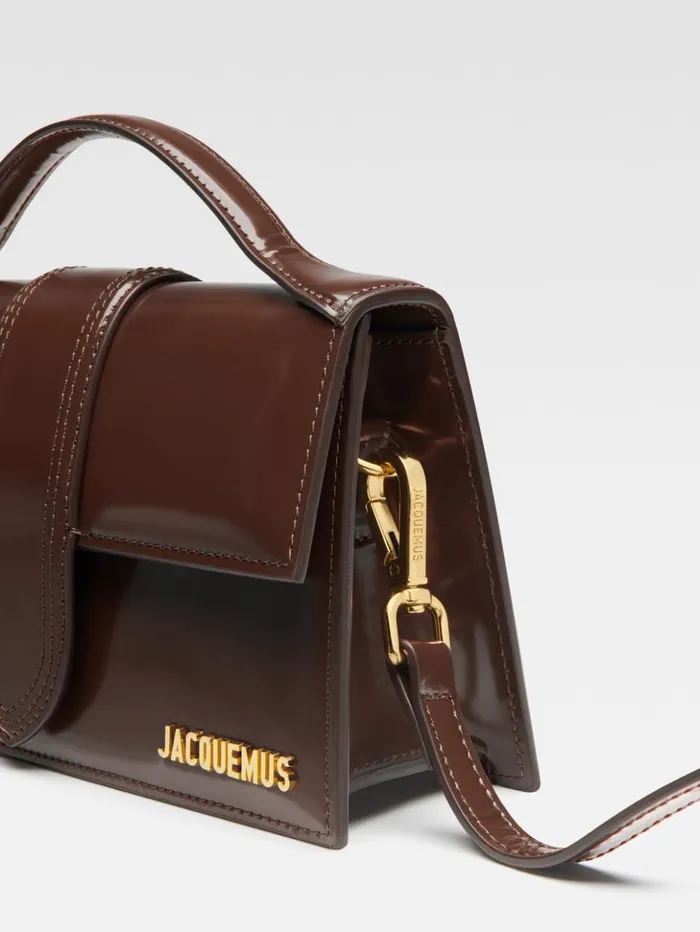 Women Crossbody and Handbags JACQUEMUS The Large Bambino Midnight Brown