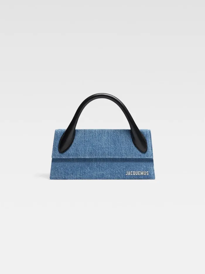 Women Crossbody and Handbags JACQUEMUS The Long Chiquito Blue