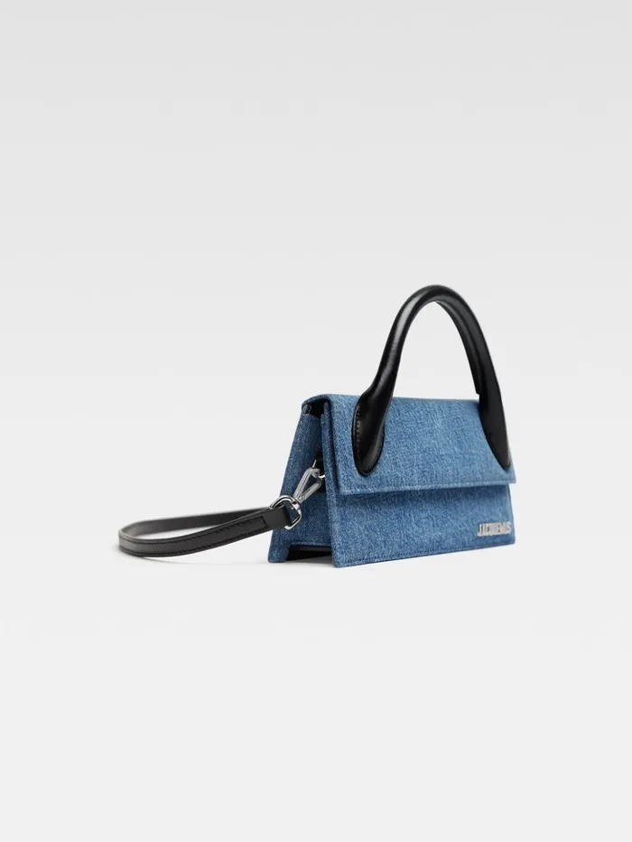 Women Crossbody and Handbags JACQUEMUS The Long Chiquito Blue