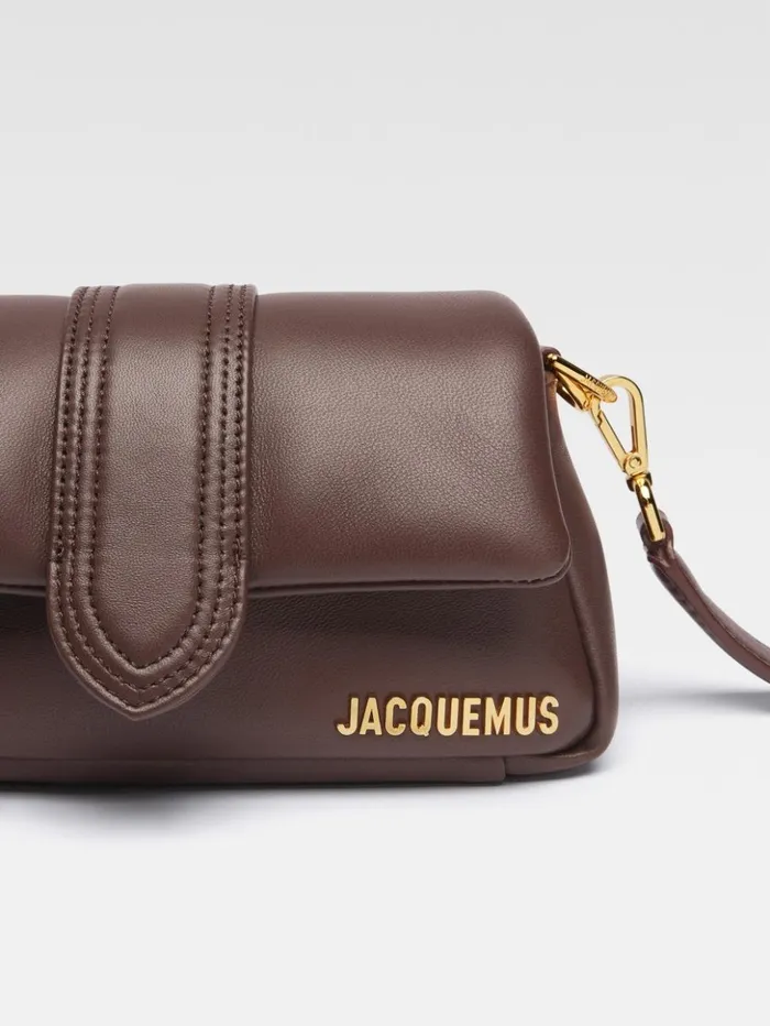Women Crossbody and Handbags JACQUEMUS The Small Bambimou Medium Brown Women Crossbody and Handbags JACQUEMUS The Small Bambimou Medium Brown