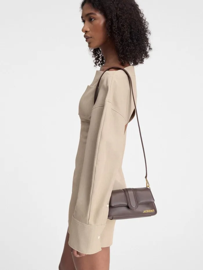 Women Crossbody and Handbags JACQUEMUS The Small Bambimou Medium Brown Women Crossbody and Handbags JACQUEMUS The Small Bambimou Medium Brown