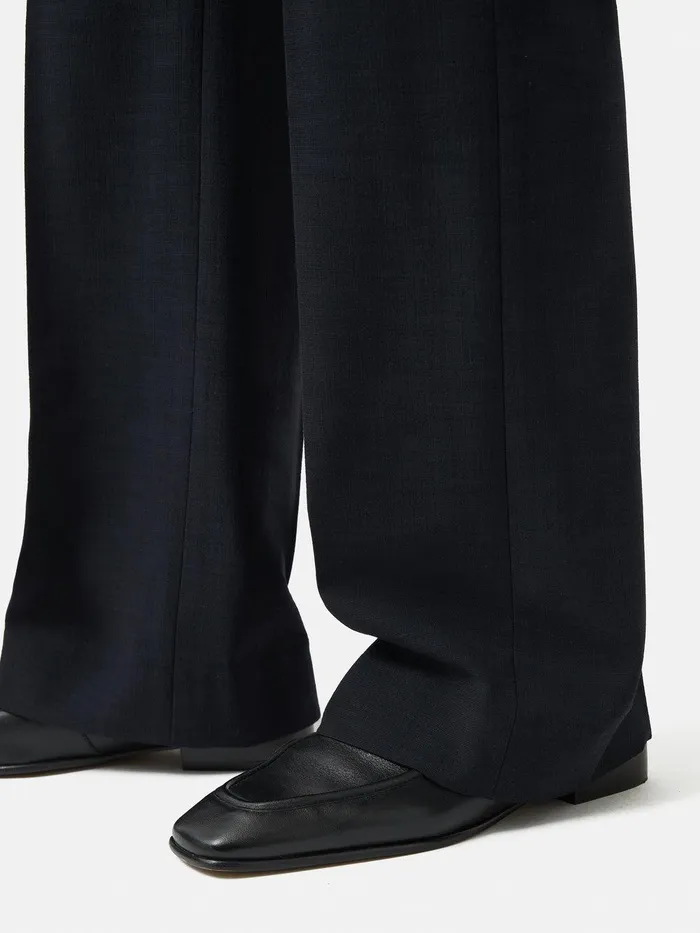 Women Crosshatch Mason Trouser Navy Jigsaw Trousers