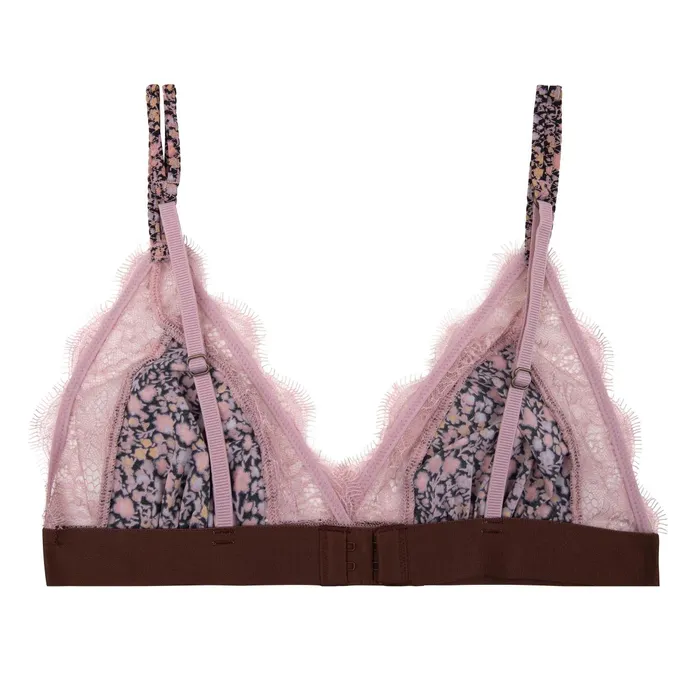 Women Cup A To D Love Stories Love Lace Bralette Multicolour