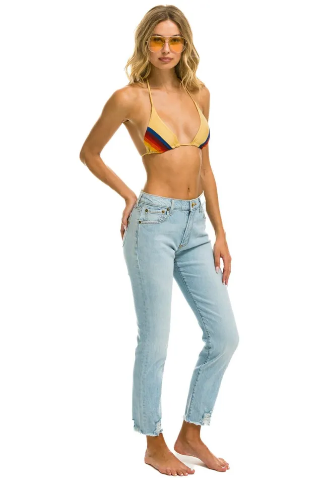 Women Denim Aviator Nation MID RISE SLIM SURFER JEAN 8211 SUPER LIGHT Women Denim Aviator Nation MID RISE SLIM SURFER JEAN 8211 SUPER LIGHT