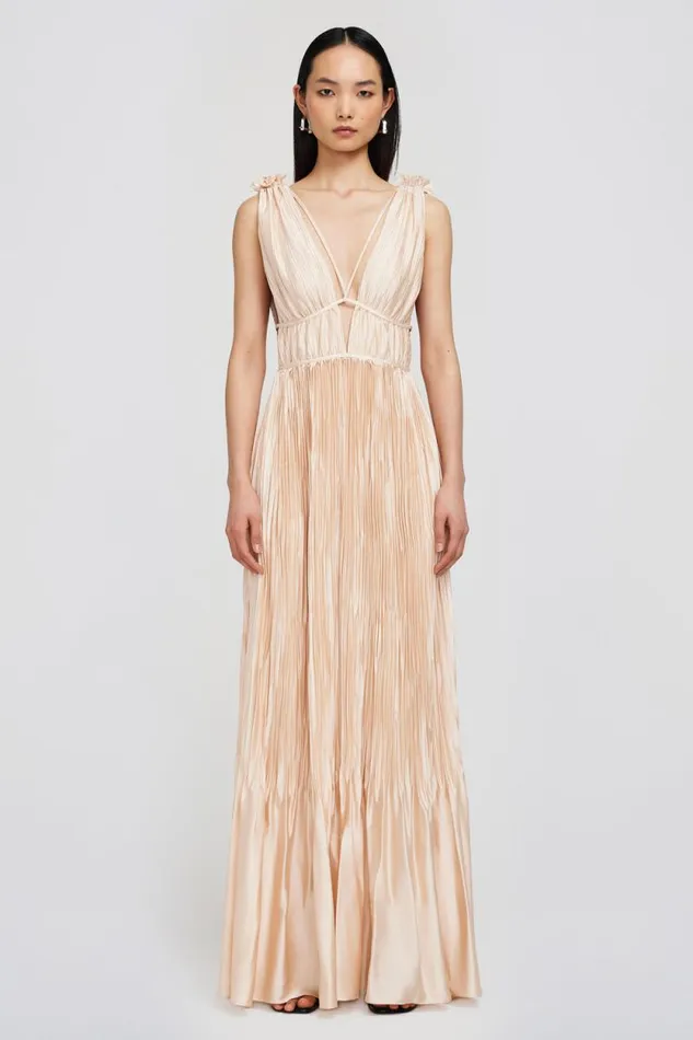 Women Dresses and Jumpsuits Jonathan Simkhai Ostara Gown Women Dresses and Jumpsuits Jonathan Simkhai Ostara Gown
