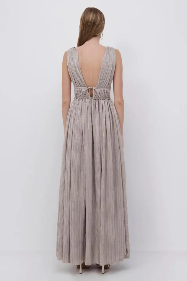 Women Dresses and Jumpsuits Jonathan Simkhai Plisse Lame Goddess Gown EXCLUSIVE Women Dresses and Jumpsuits Jonathan Simkhai Plisse Lame Goddess Gown EXCLUSIVE