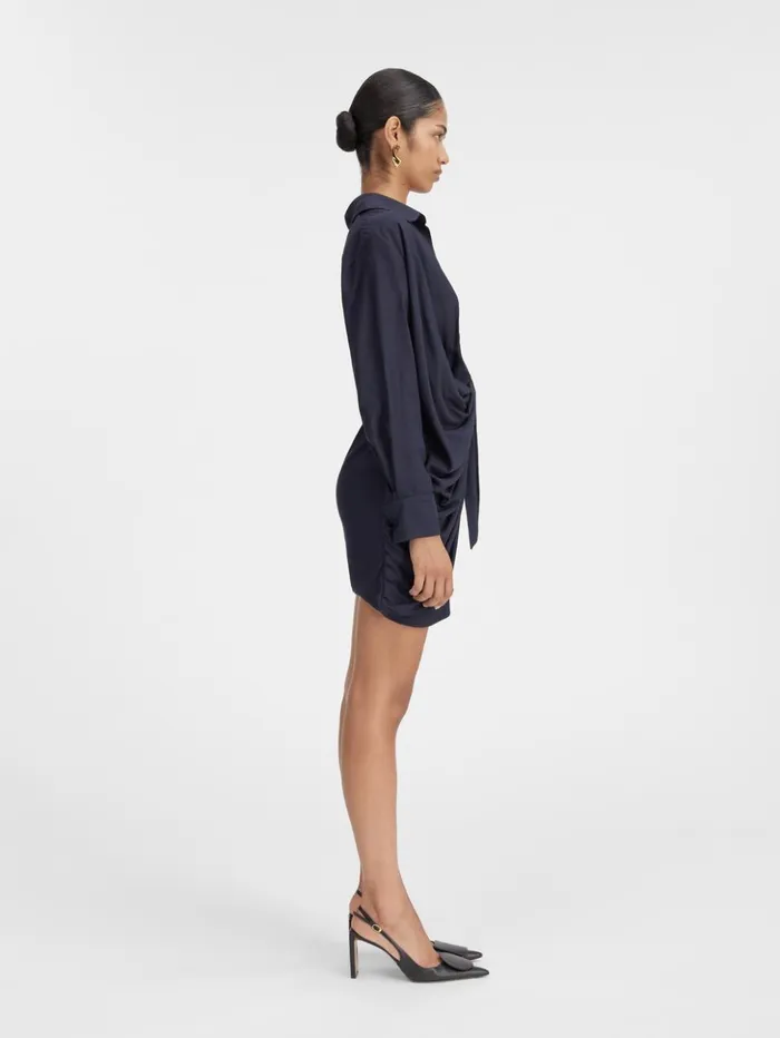Women Dresses and Skirts JACQUEMUS The Bahia Dress Dark Navy