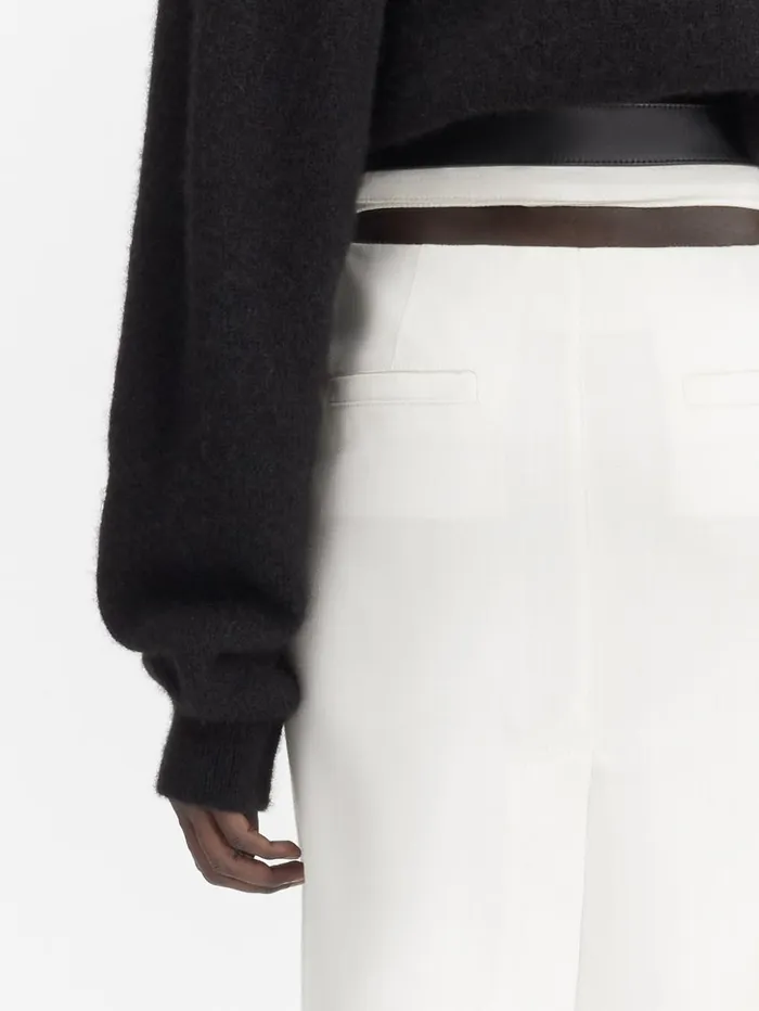 Women Dresses and Skirts JACQUEMUS The Bari Midi Skirt White Women Dresses and Skirts JACQUEMUS The Bari Midi Skirt White