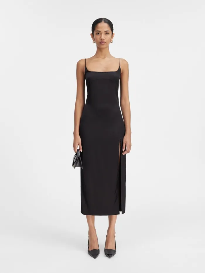 Women Dresses and Skirts JACQUEMUS The Notte Dress Black