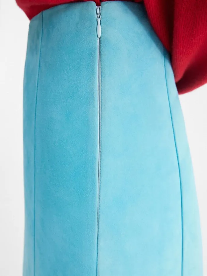 Women Dresses and Skirts JACQUEMUS The Spezia Skirt Turquoise