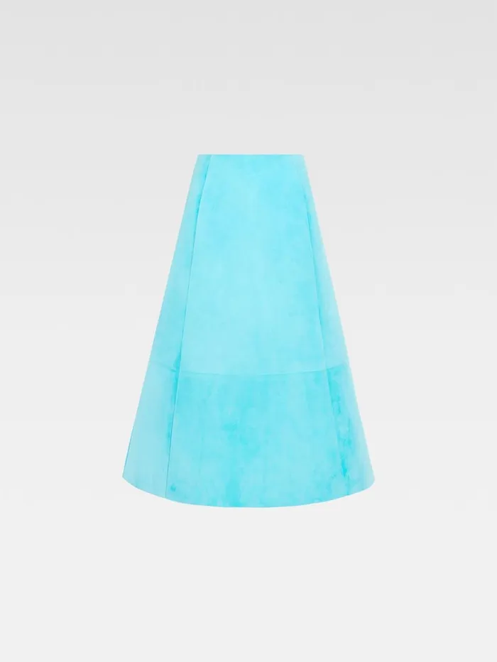 Women Dresses and Skirts JACQUEMUS The Spezia Skirt Turquoise