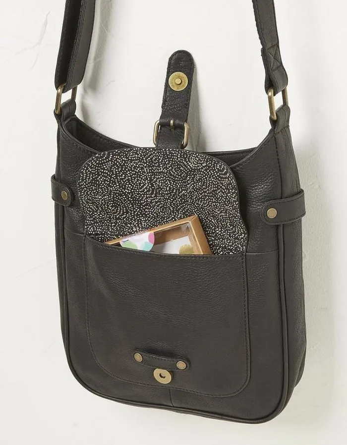 Women FatFace Bags and Wallets The Annabelle Shoulder Bag Black