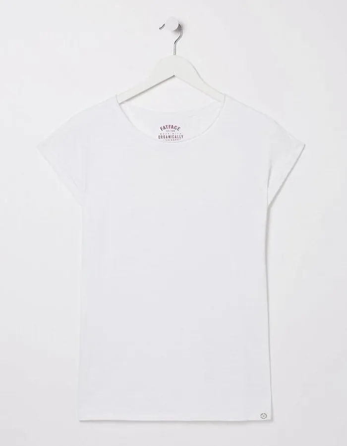 Women FatFace Tops and TShirts Ivy T Shirt White