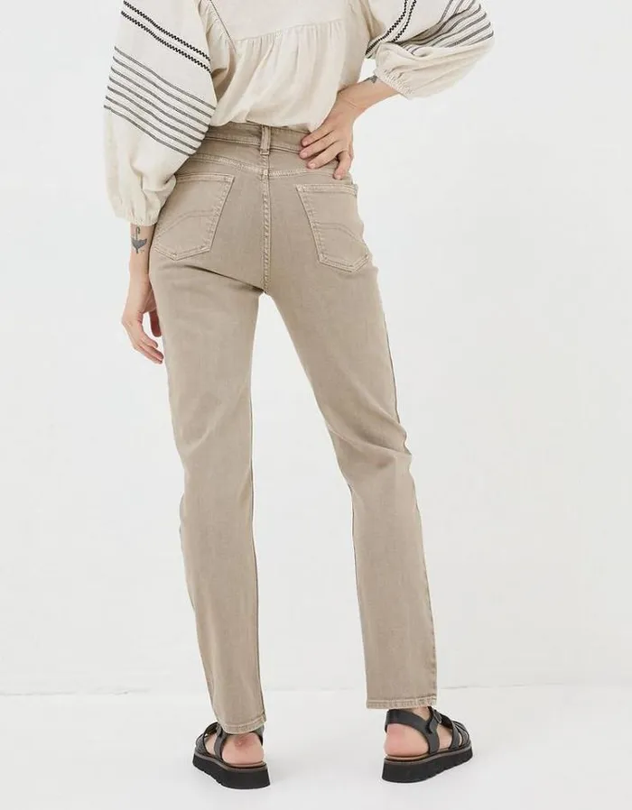 Women FatFace Women039s Sale Chesham Girlfriend Jeans Light Stone