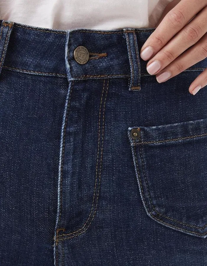 Women FatFace Women039s Sale Fly Flared Jeans Vintage Blue