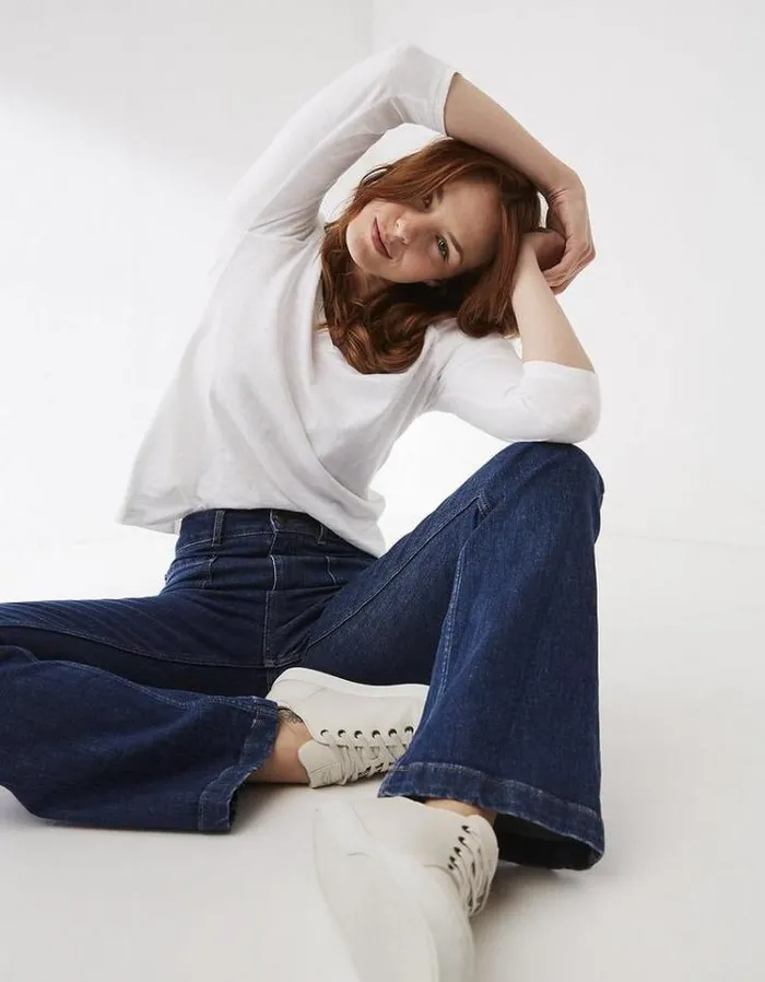 Women FatFace Women039s Sale Fly Flared Jeans Vintage Blue