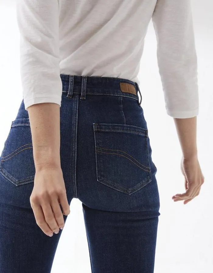 Women FatFace Women039s Sale Fly Flared Jeans Vintage Blue