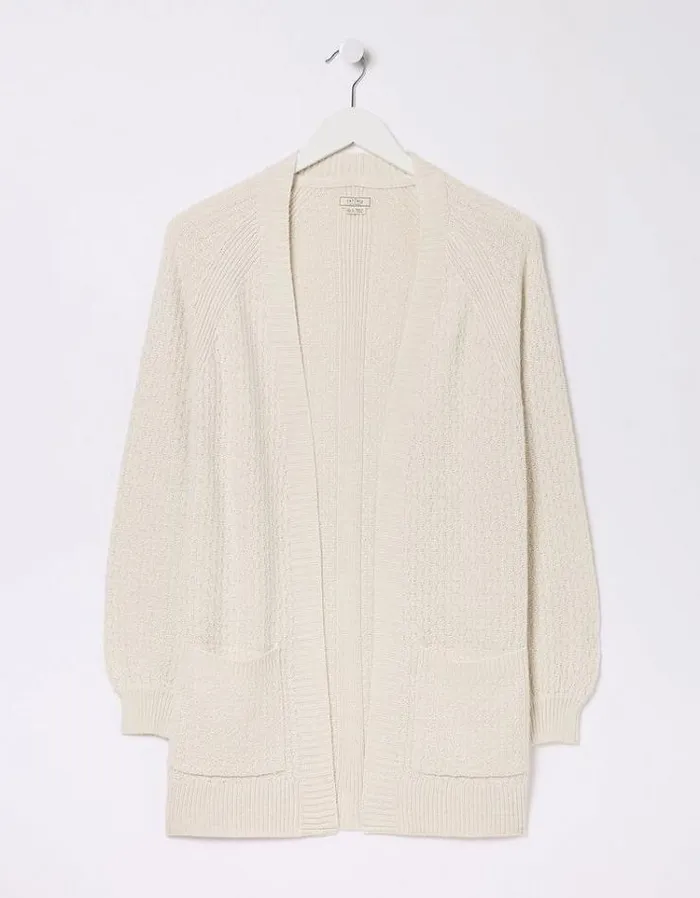 Women FatFace Women039s Sale Hannah Edge To Edge Cardigan Ivory