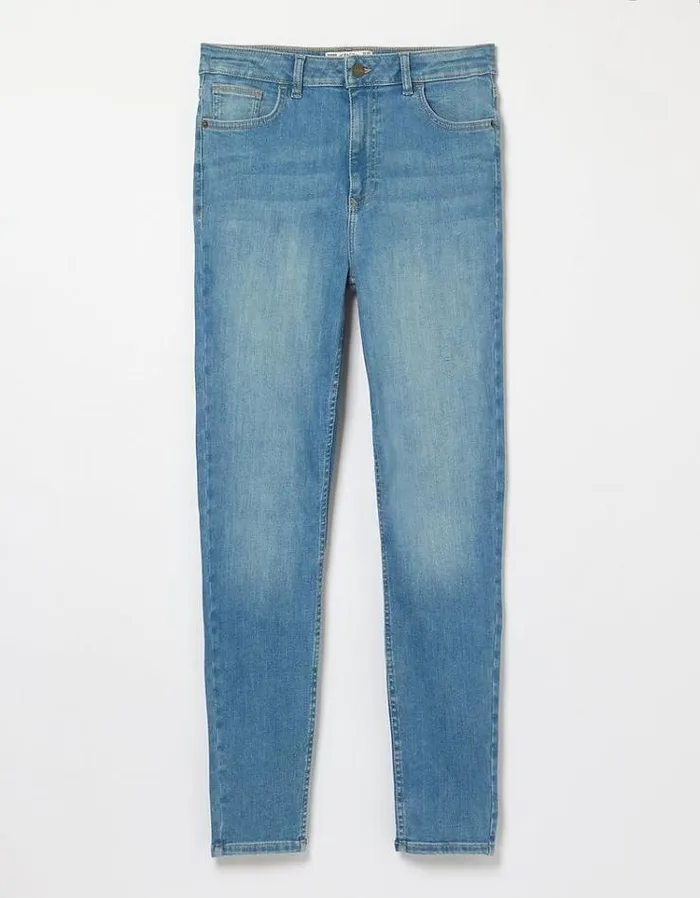 Women FatFace Women039s Sale Harlow High Waist Stretch Skinny Jeans Light Wash