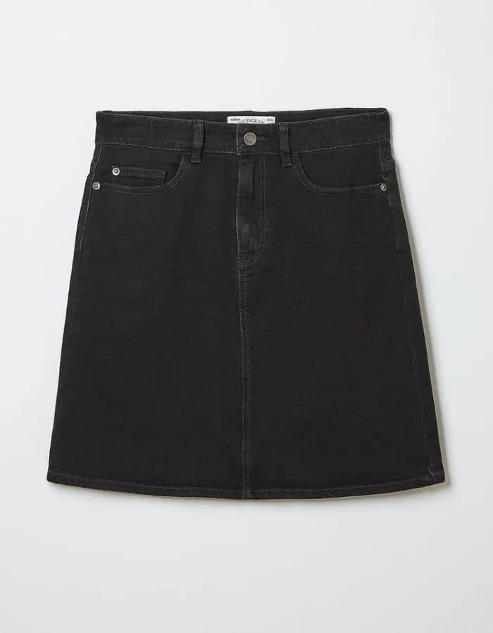 Women FatFace Women039s Sale Hope Denim Skirt Black
