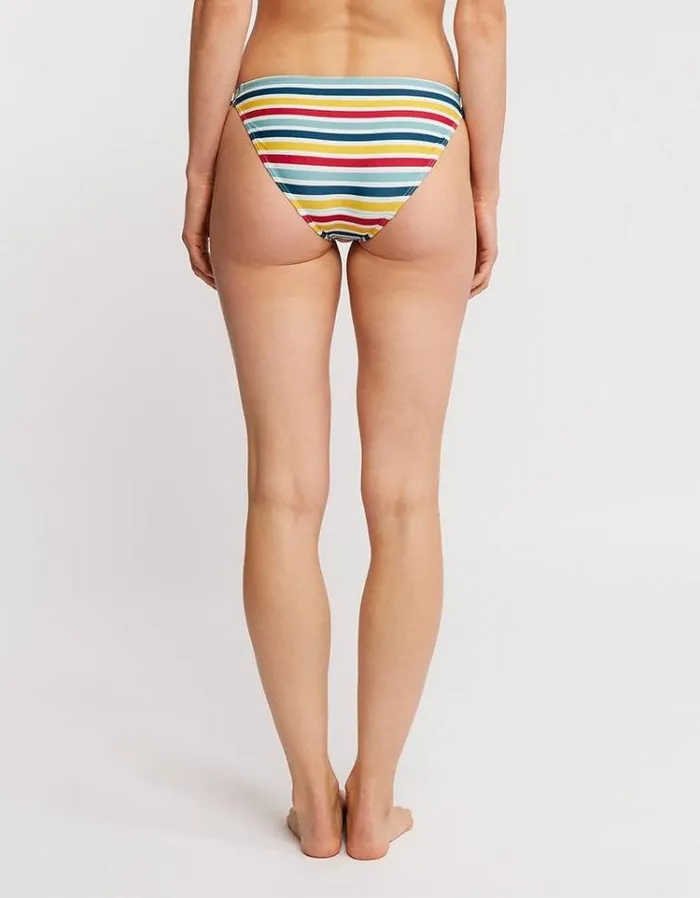 Women FatFace Women039s Sale Multi Stripe Tie Side Bikini Bottoms