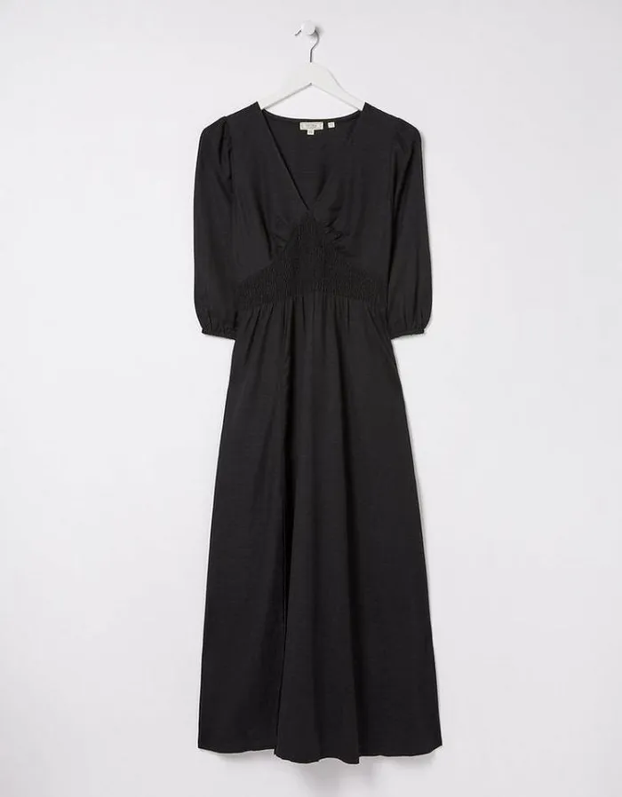 Women FatFace Women039s Sale Rene Midi Dress Black