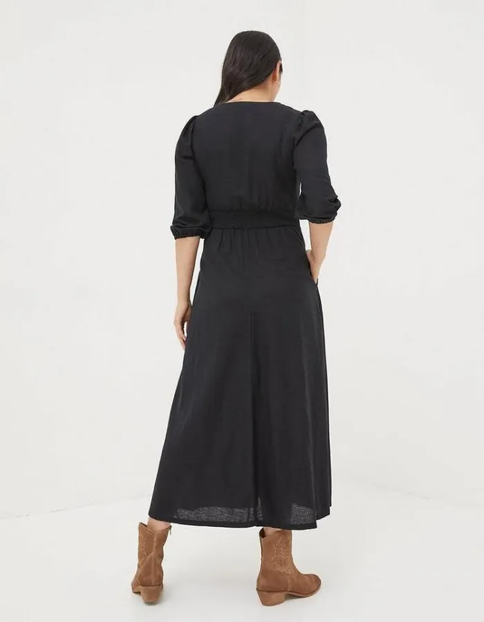 Women FatFace Women039s Sale Rene Midi Dress Black