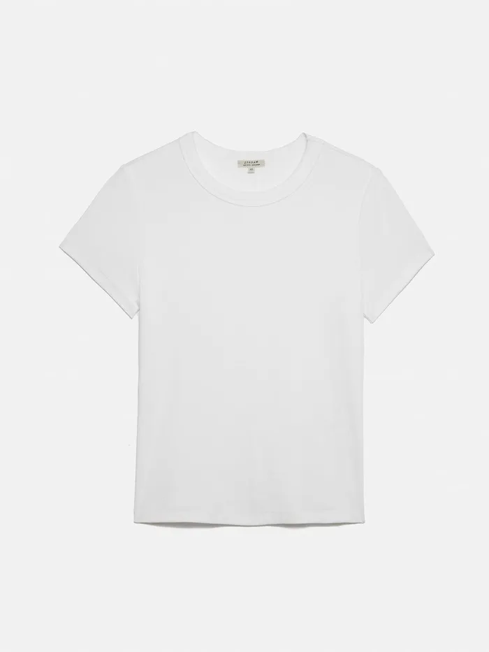 Women Fine Cotton Tee White Jigsaw Suits and Tailoring