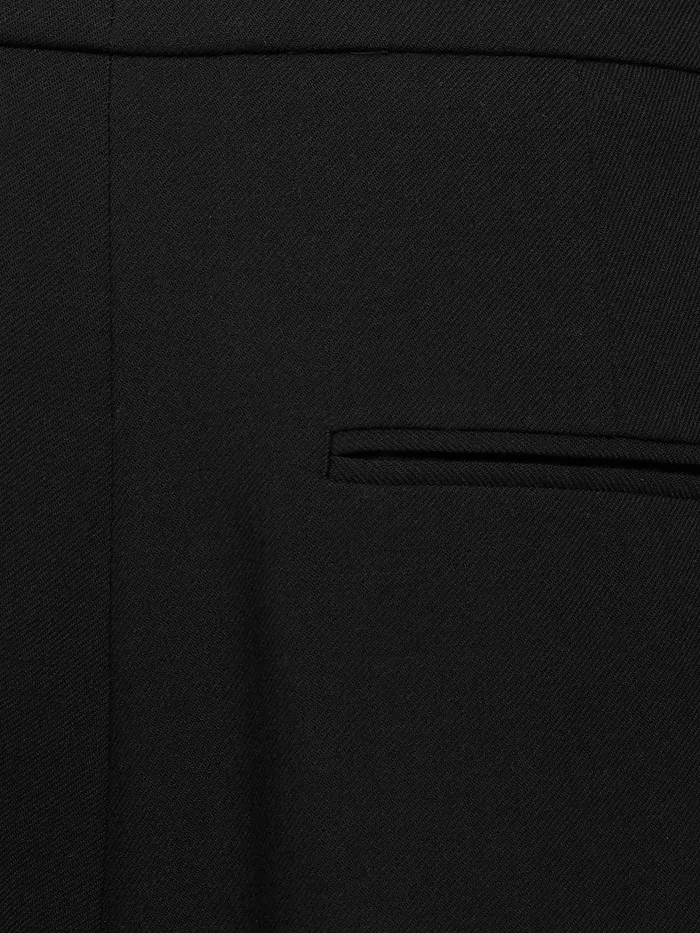 Women Fluid Twill Mason Trouser Black Jigsaw Suits and Tailoring