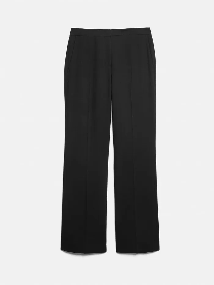 Women Fluid Twill Mason Trouser Black Jigsaw Suits and Tailoring