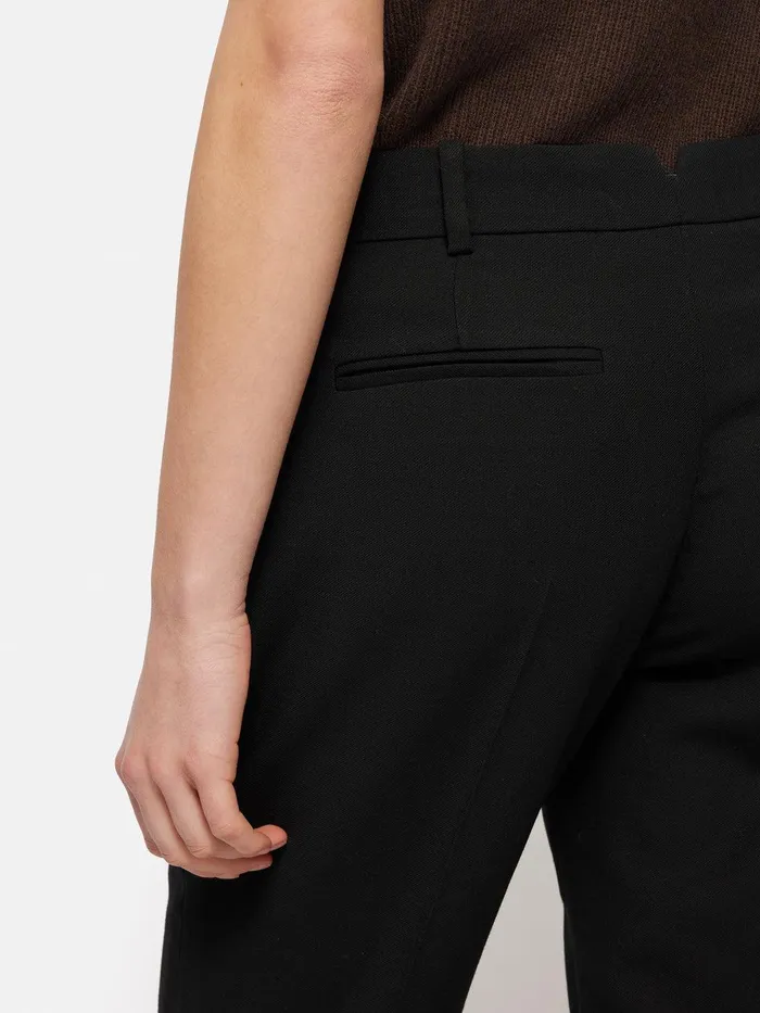 Women Fluid Twill Palmer Trouser Black Jigsaw Suits and Tailoring