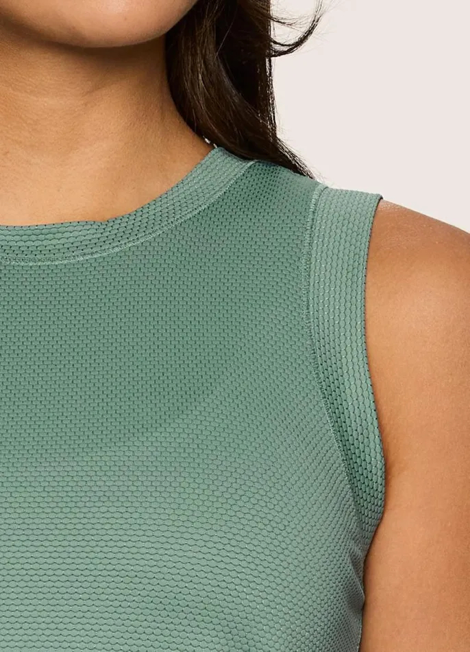 Women Go With It Bubble Tank Sea Green RBX Active Tanks