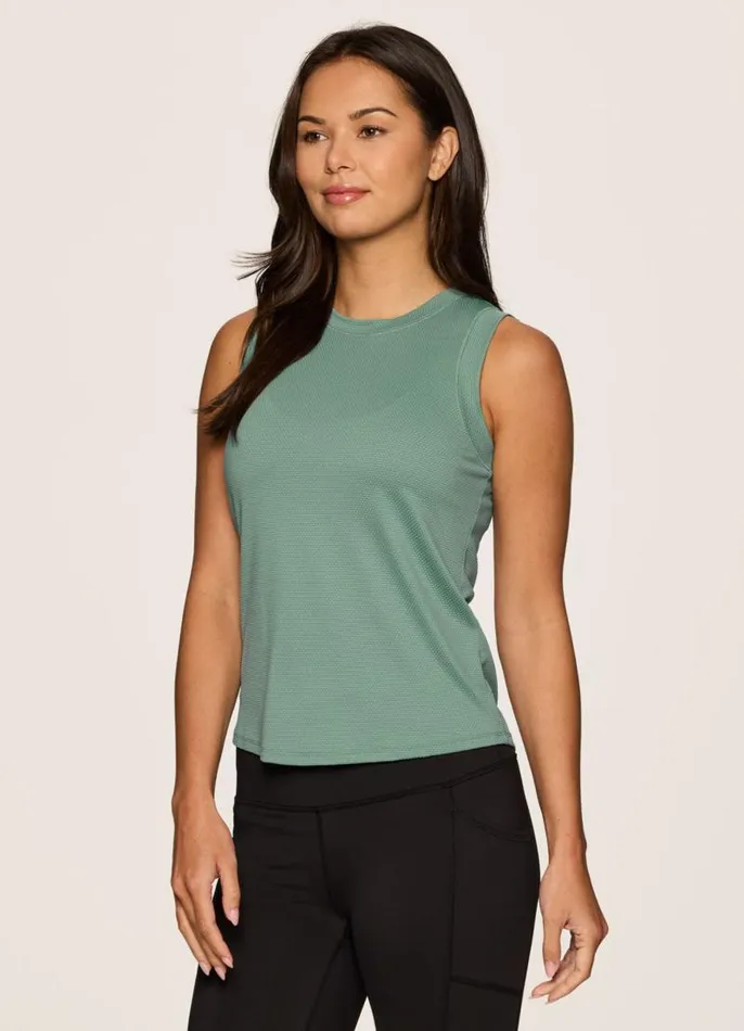 Women Go With It Bubble Tank Sea Green RBX Active Tanks