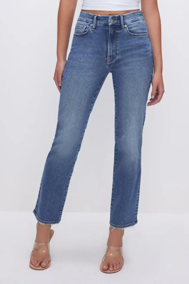 Women GOOD AMERICAN Jeans ALWAYS FITS GOOD LEGS STRAIGHTJEANS Indigo316