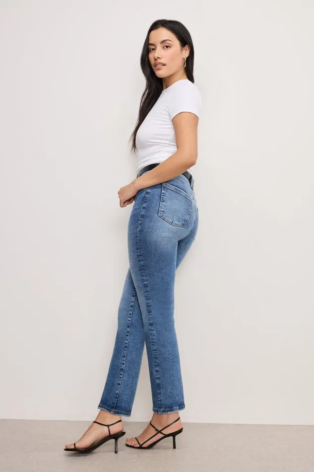 Women GOOD AMERICAN Jeans ALWAYS FITS GOOD LEGS STRAIGHTJEANS Indigo316