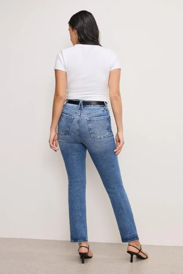 Women GOOD AMERICAN Jeans ALWAYS FITS GOOD LEGS STRAIGHTJEANS Indigo316