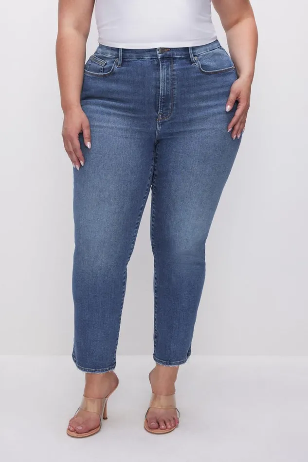 Women GOOD AMERICAN Jeans ALWAYS FITS GOOD LEGS STRAIGHTJEANS Indigo316