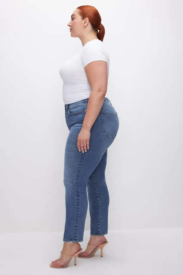 Women GOOD AMERICAN Jeans ALWAYS FITS GOOD LEGS STRAIGHTJEANS Indigo316