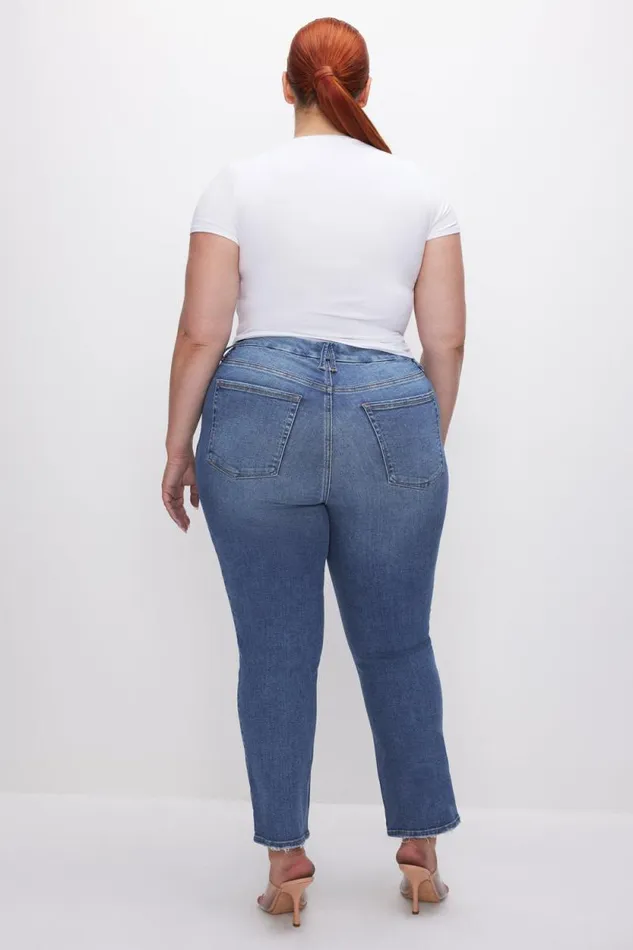 Women GOOD AMERICAN Jeans ALWAYS FITS GOOD LEGS STRAIGHTJEANS Indigo316