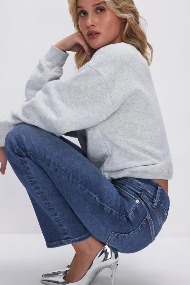 Women GOOD AMERICAN Jeans ALWAYS FITS GOOD LEGS STRAIGHTJEANS Indigo571 Women GOOD AMERICAN Jeans ALWAYS FITS GOOD LEGS STRAIGHTJEANS Indigo571