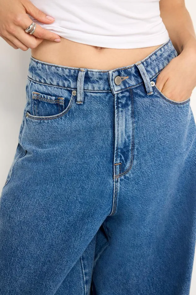 Women GOOD AMERICAN Jeans EXTREME WIDEJEANS Indigo682