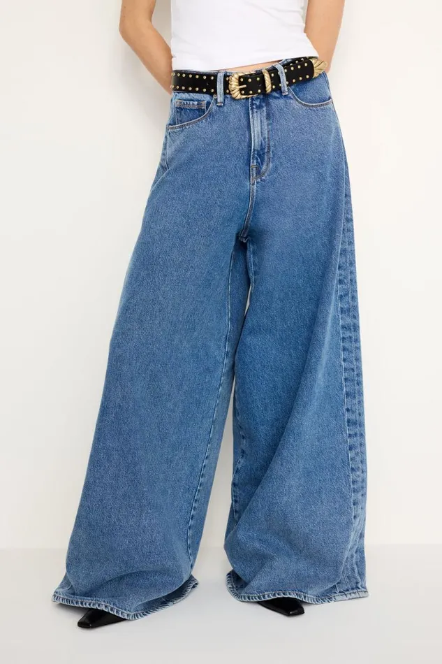 Women GOOD AMERICAN Jeans EXTREME WIDEJEANS Indigo682