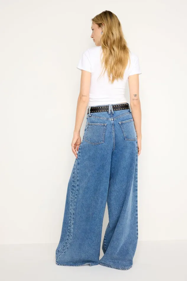 Women GOOD AMERICAN Jeans EXTREME WIDEJEANS Indigo682