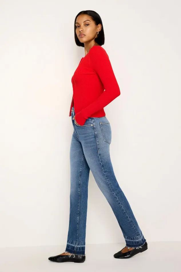 Women GOOD AMERICAN Jeans GOOD BOY STRAIGHTJEANS Indigo706