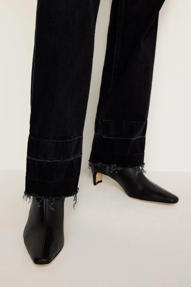 Women GOOD AMERICAN Jeans GOOD ICON STRAIGHTJEANS Black347