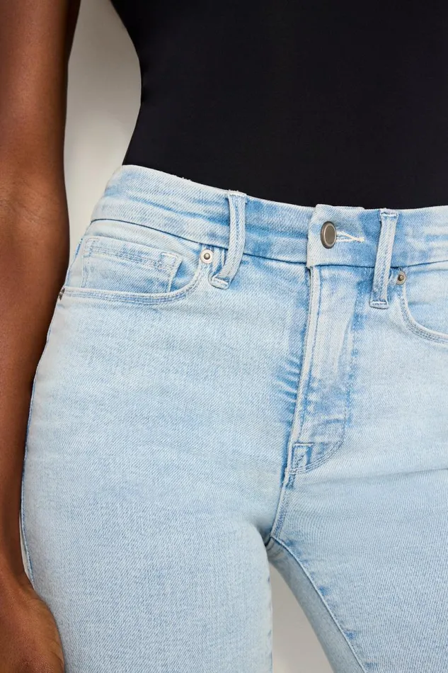 Women GOOD AMERICAN Jeans GOOD LEGS SKINNYJEANS Indigo686