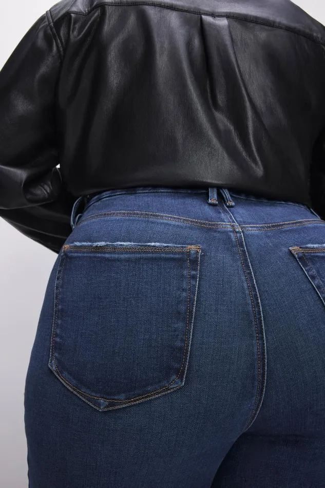 Women GOOD AMERICAN Jeans SOFTTECH GOOD LEGS STRAIGHTJEANS Indigo511